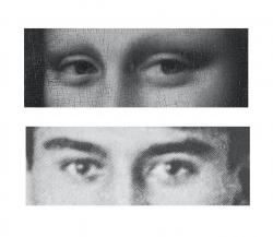 TOP: Leonardo da Vinci,Â Mona Lisa, ca. 1503â1505. BOTTOM: Franz Kafka, ca. 1906â1908.