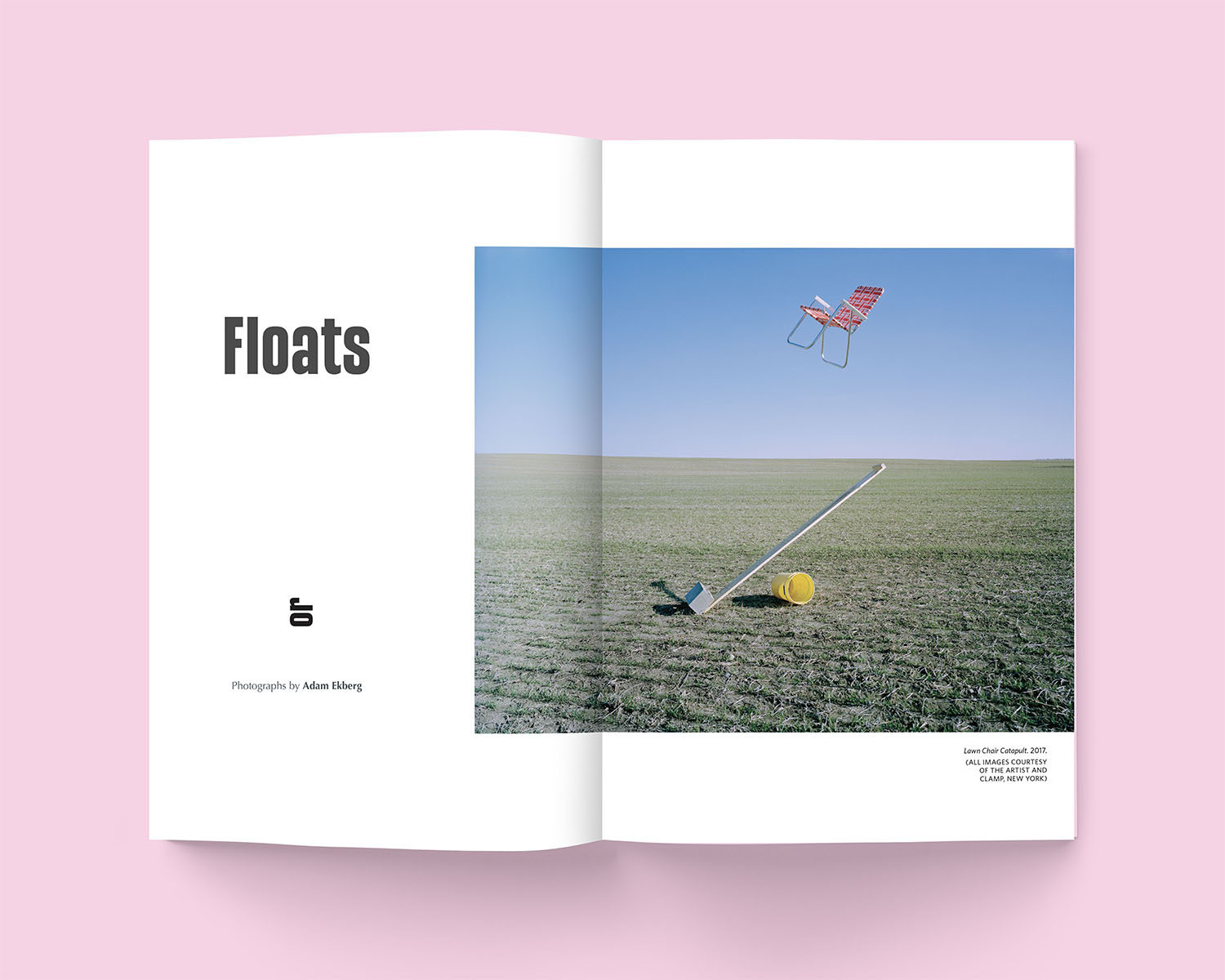 Adam Eckberg magazine spread
