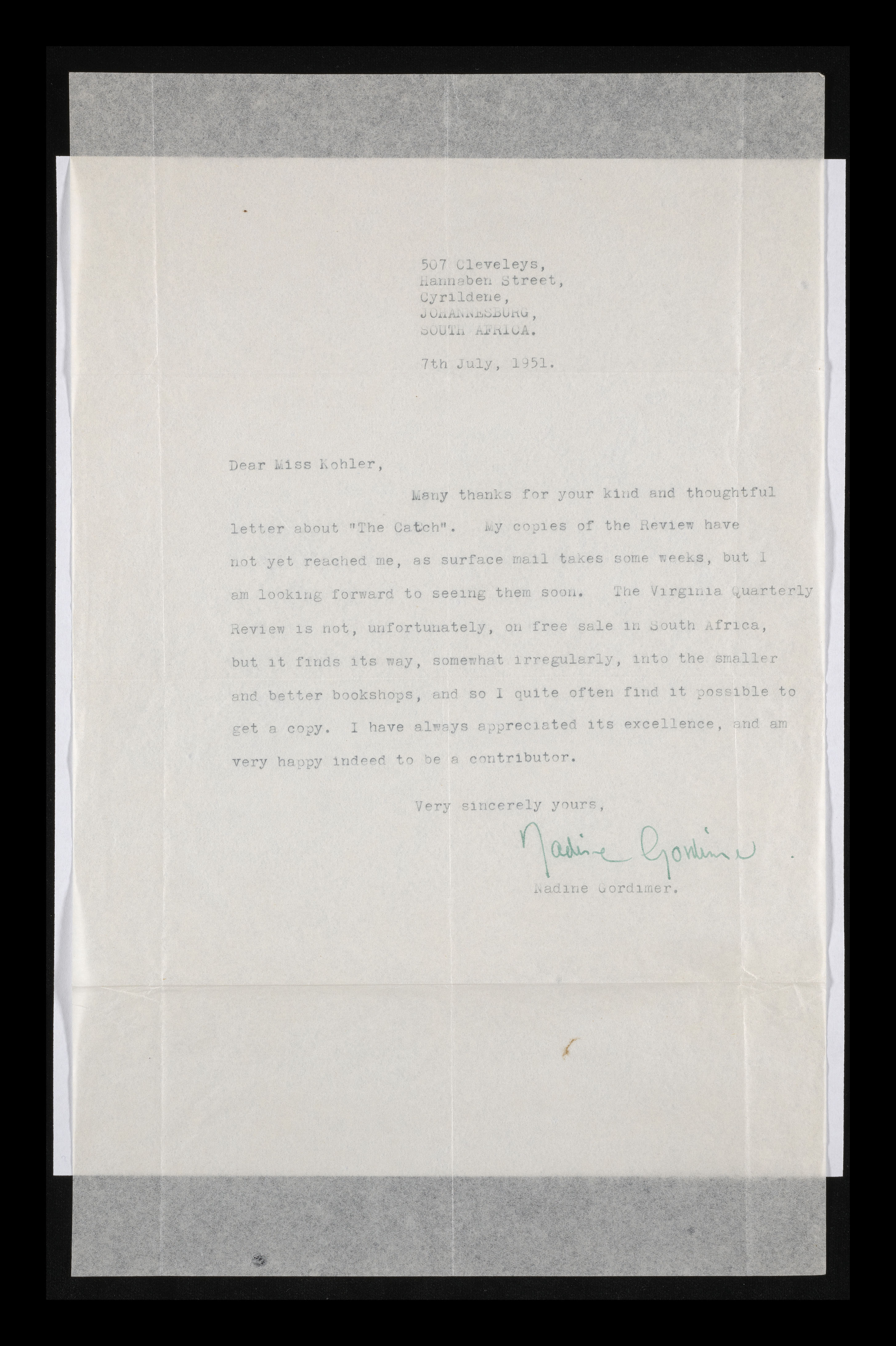 Gordimer