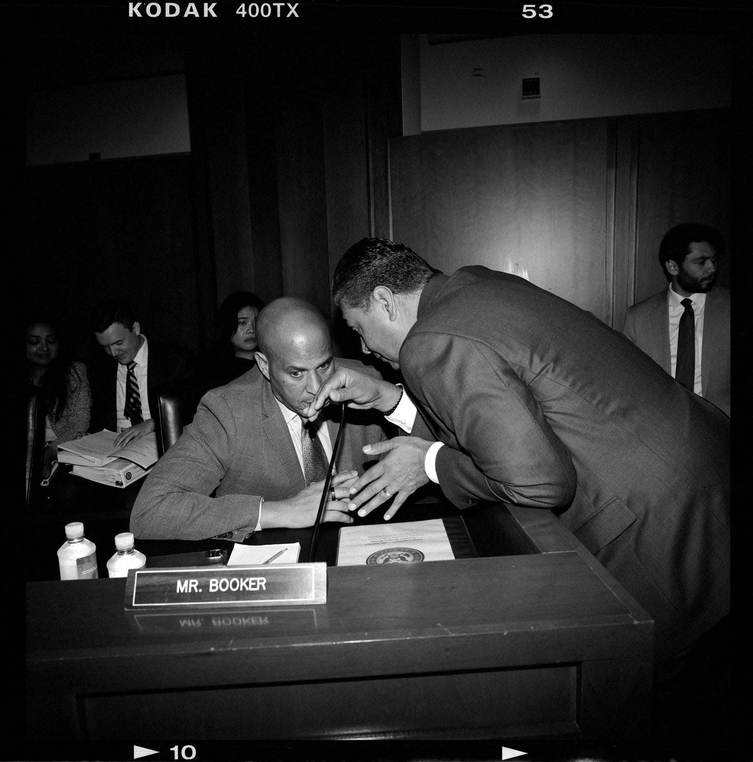 Senator Cory Booker (D-NJ) at a hearing of the US Senate Committee on the Judiciary. Capitol Hill, Washington, DC, 2024.
