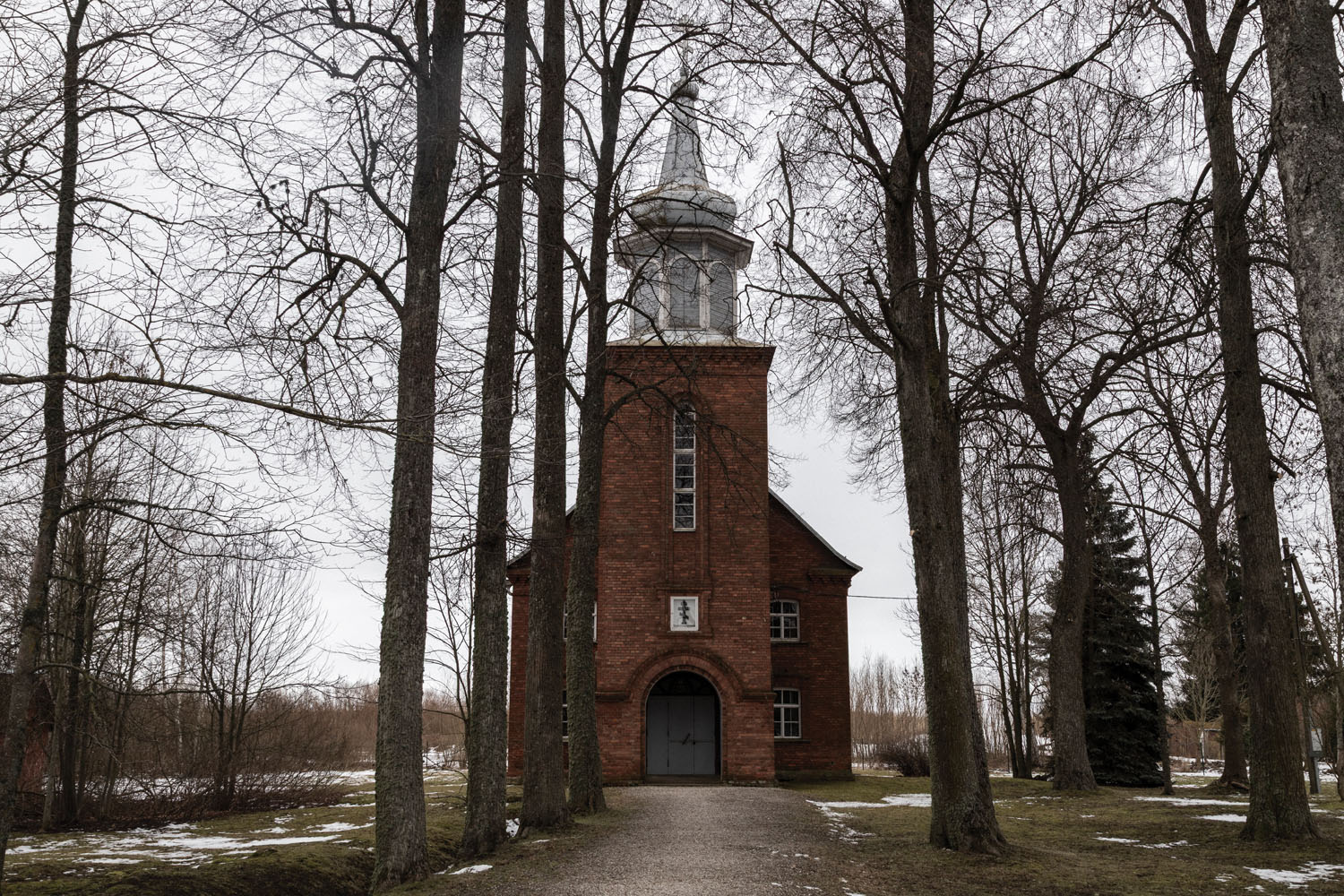An Old Believers’ church. Varnja, Estonia, March 2025.