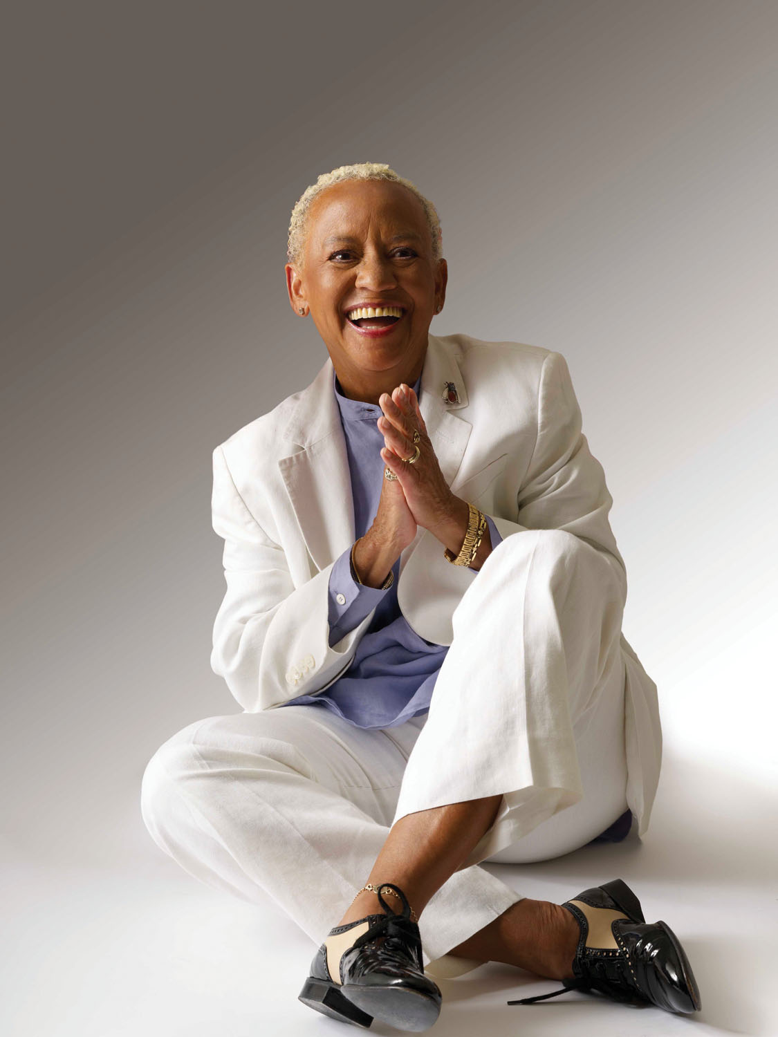 Nikki Giovanni headshot by Jan Cobb