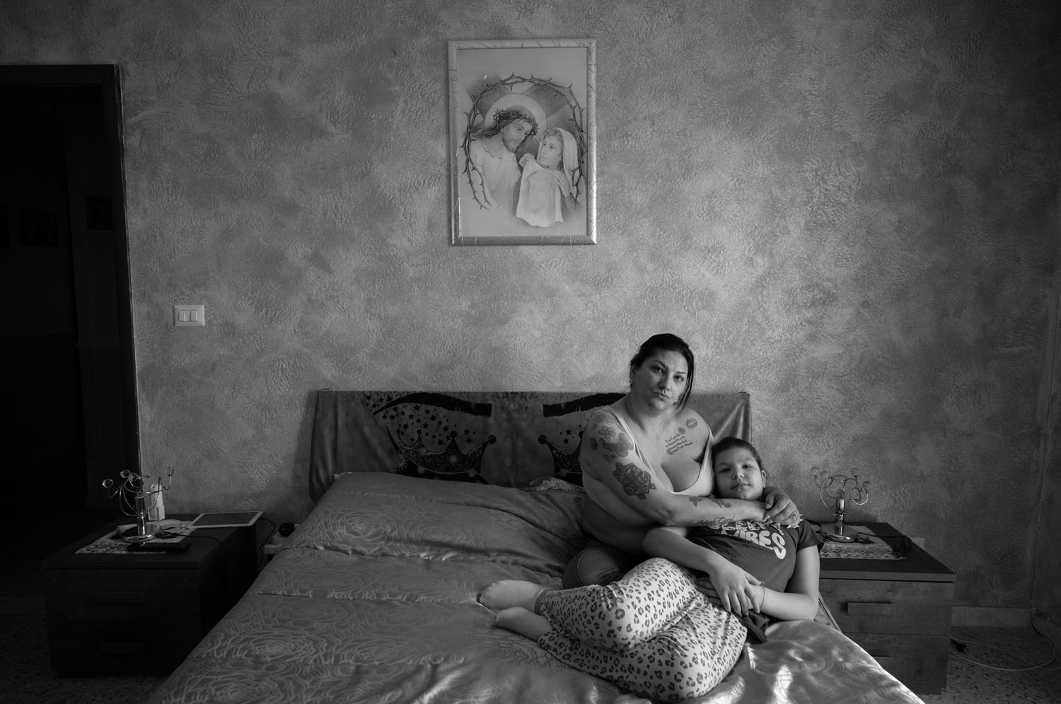 Paolina Urso and her daughter Carol. May 2022.