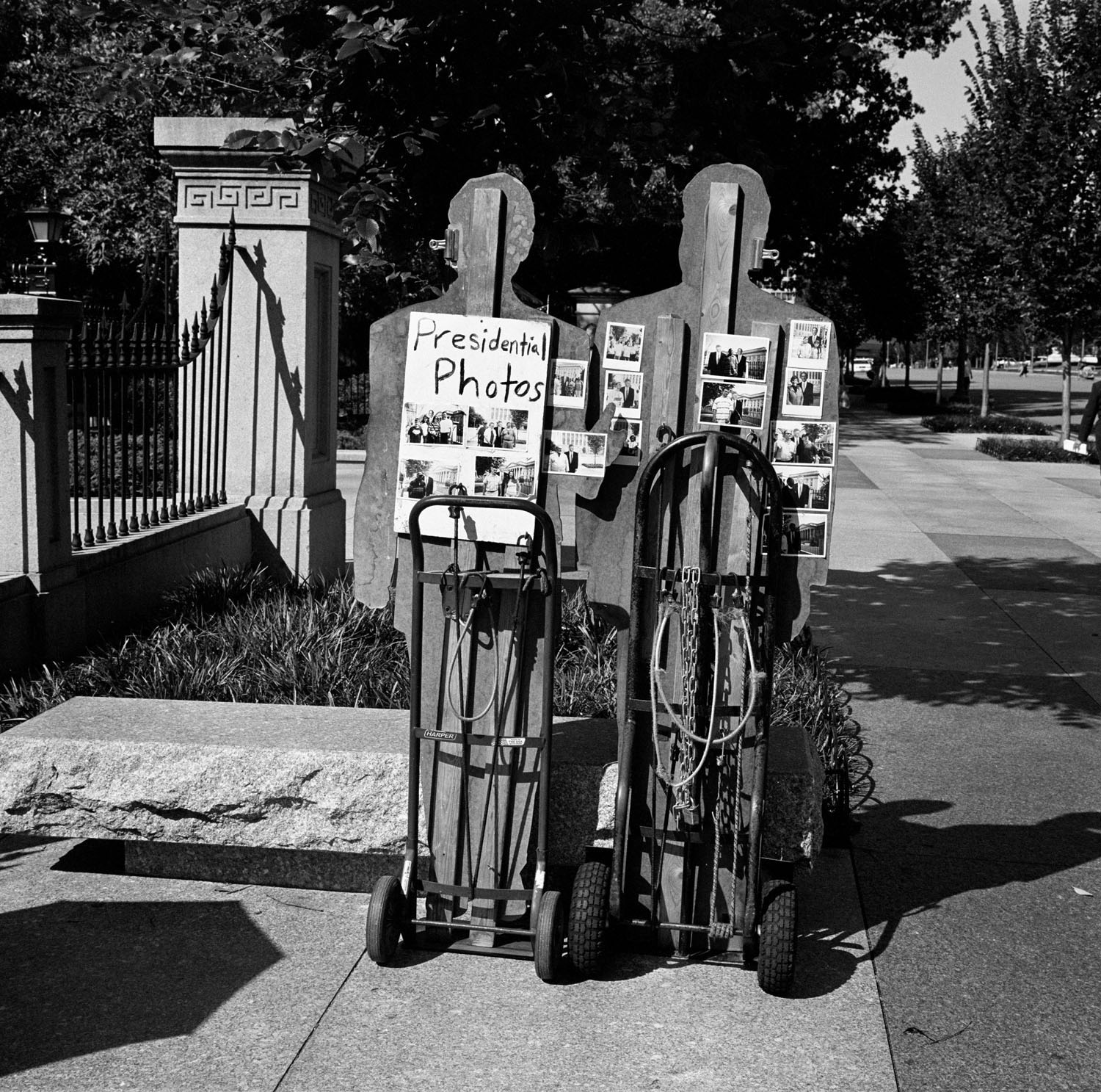 Cutouts on street.