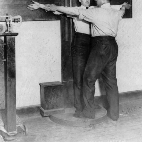 Bertillon system training image.