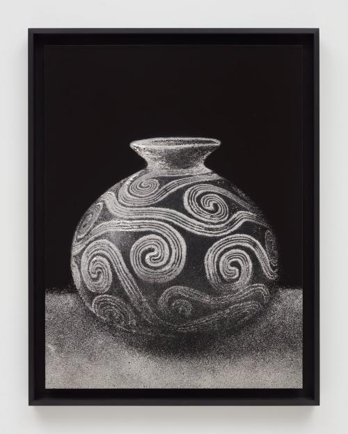 Marajoara Vase, 400–1400 CE, Northern Brazil. Archival inkjet print, 40 × 30 in.