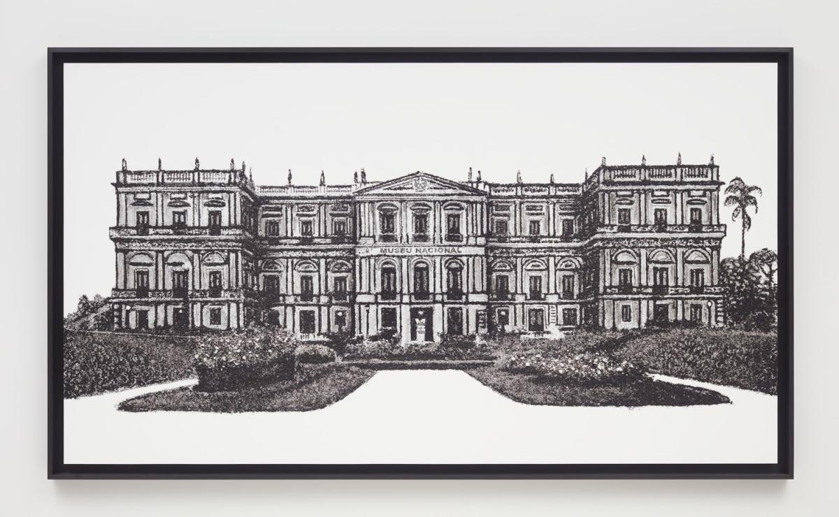 Museu Nacional. Archival inkjet print, 50 × 89 in.