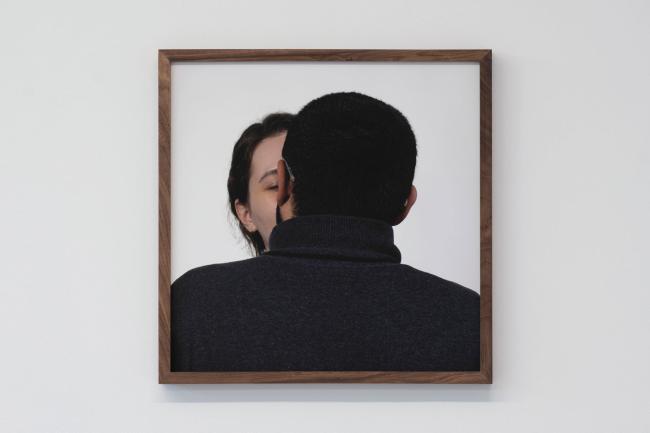 Photo of couple kissing by JDSH.